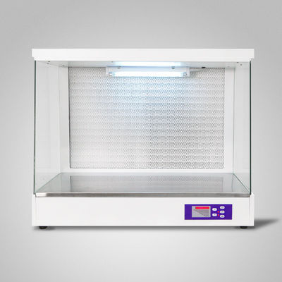45dB Tabletop ελασματική κουκούλα ροής με το UV φως αντιδιαβρωτικό